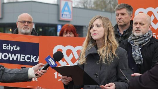 Konferencja prasowa Edyta Lipniowiecka 