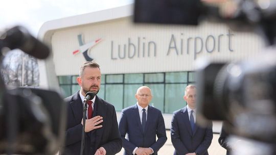 Wicepremier Władysław Kosiniak-Kamysz w Porcie Lotniczym Lublin Wicepremier Władysław Kosiniak-Kamysz w Porcie Lotniczym Lublin