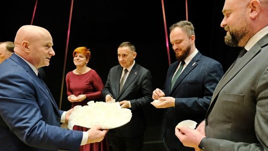 Spotkanie wiielkanocne u marszałka