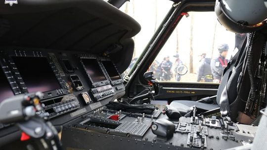 Ćwiczenia wysokościowe ze śmigłowcem