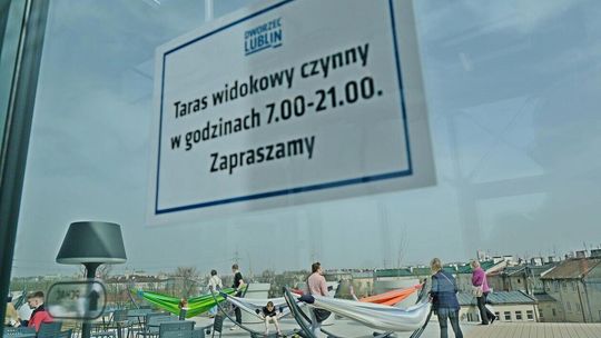 Taras widokowy na Dworcu Lublin już otwarty dla lublinian i przyjezdnych Taras widokowy na Dworcu Lublin już otwarty dla lublinian i przyjezdnych
