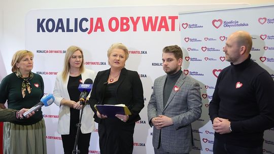Konferencja prasowa w PO