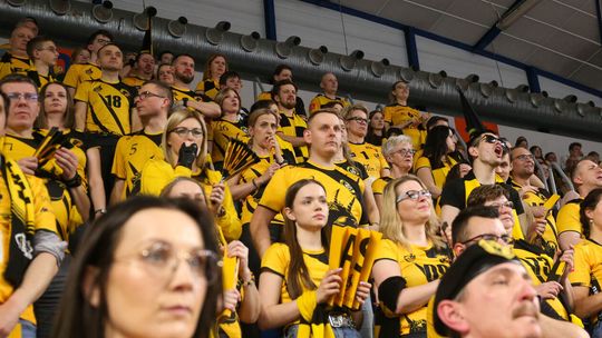 Kibice na meczu Bogdanka LUK Lublin - Asseco Resovia Rzeszów