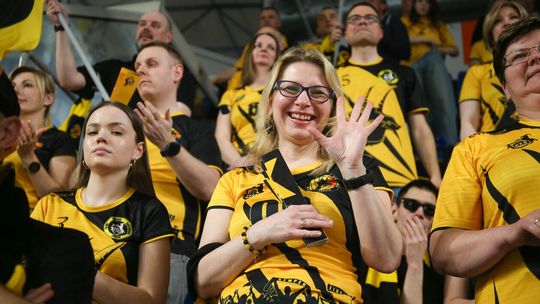 Kibice na meczu Bogdanka LUK Lublin - Projekt Warszawa