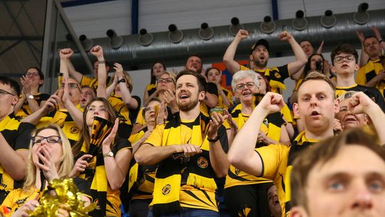 Kibice na meczu Bogdanka LUK Lublin - Trefl Gdańsk
