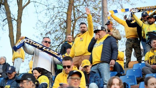 Kibice na meczu Orlen Oli Motor Lublin - Apator Toruń