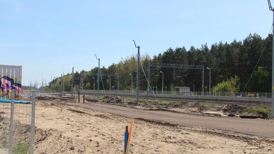 Budowa przystanku PKP Biała Podlaska Wschodnia 