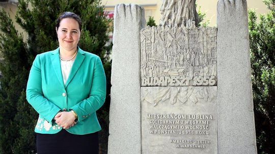 Ambasador Węgier Orsolya Zsuzsanna Kovács w Lublinie 