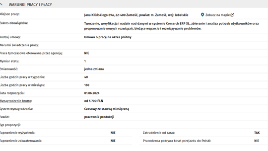 ASYSTENT DS. PRODUKCJI