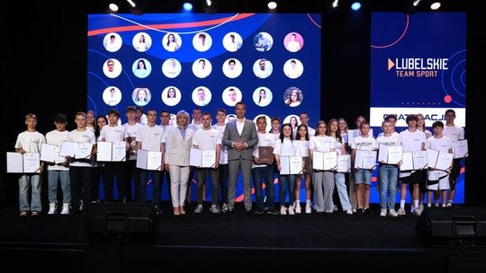 Lubelskie Team Sport. Młodzi sportowcy nagrodzeni