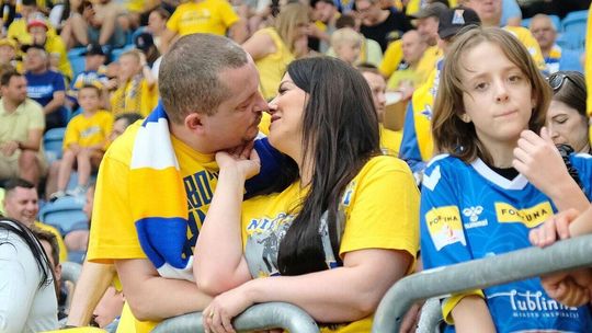 Tak kibicowaliśmy podczas meczu Motoru Lublin z Górnikiem Łęczna