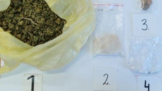 Narkotyki znalezione u 28-latka