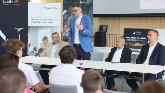Wręczenie nagród w konkursie Lubelska Liga IT