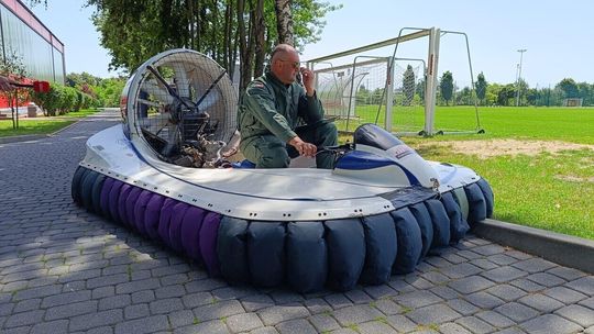 Poduszkowiec na Politechnice Lubelskiej 