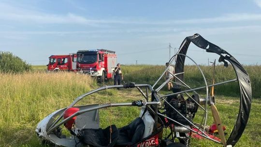 Wypadek paralotni w Sitańcu