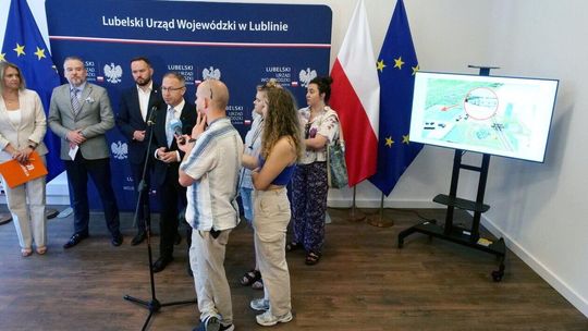 LUW - konferencja prasowa dot. kontenerów dla rzekomo relokowanych uchodźców