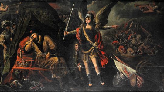 Pozostałości po kościele farnym