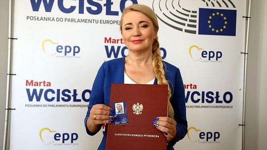 Konferencja prasowa europosłanki Marty Wcisło Konferencja prasowa europosłanki Marty Wcisło