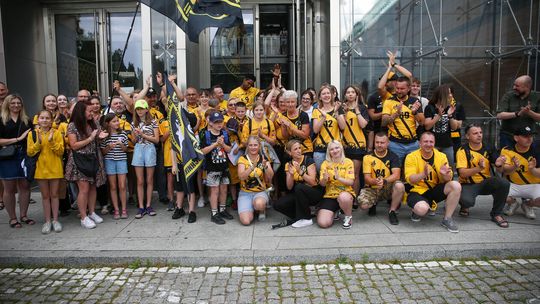 Kibice Bogdanki LUK Lublin przywitali Wilfredo Leona w drużynie