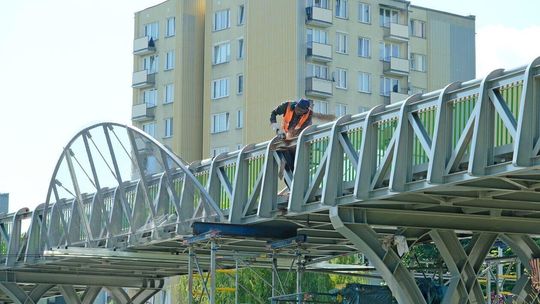Kładka nad ul. Filaretów już po remoncie