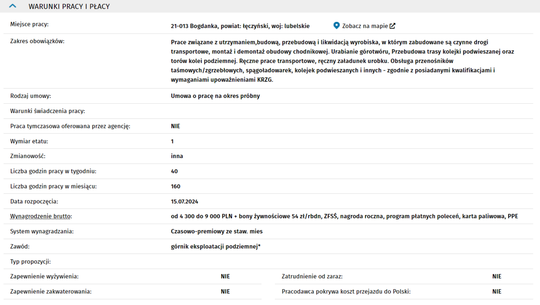 GÓRNIK DO PRACY POD ZIEMIĄ