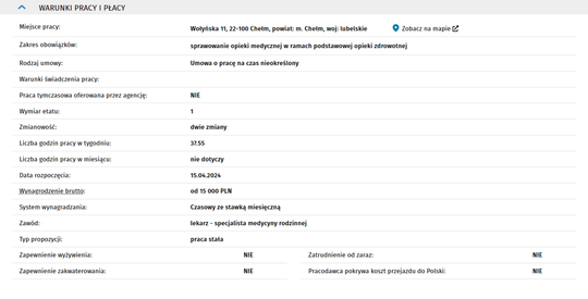 LEKARZ SPECJALISTA MEDYCYNY RODZINNEJ