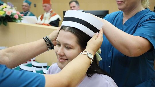Czepkowanie absolwentów pielęgniarstwa i położnictwa KUL 