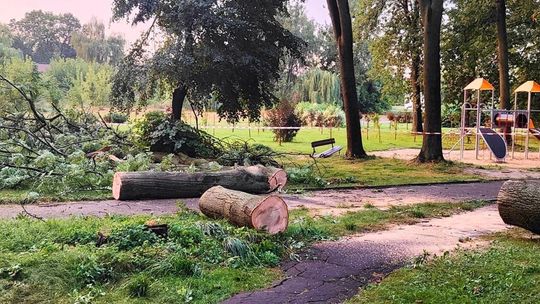 Burza w Hrubieszowie Burza w Hrubieszowie