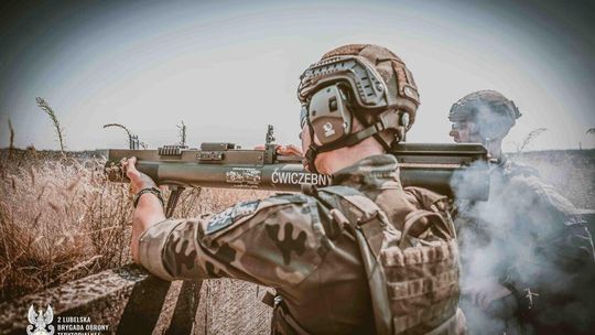 Terytorialsi z Kraśnika strzelali z granatnika
