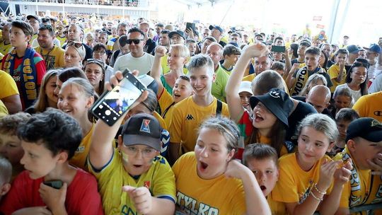 Kibice na prezentacji Motoru Lublin