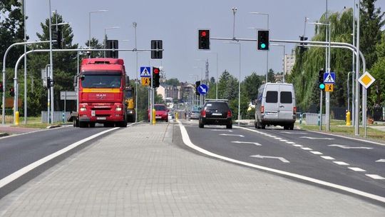 Krajowa 17 za Zamościem po przebudowie