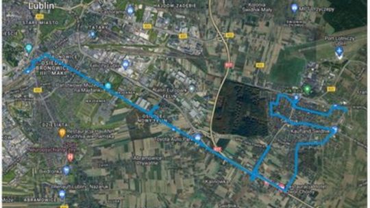 Dwa warianty linii nr 35