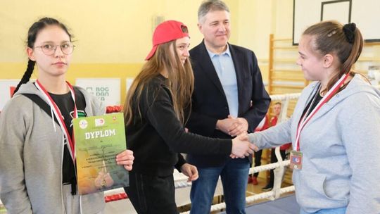 Julia Szeremeta podczas Mistrzostw Okręgu Lubelskiego