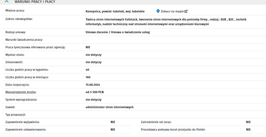 TWÓRCA STRON INTERNETOWYCH