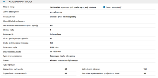 KIEROWCA SAMOCHODU CIĘŻAROWEGO