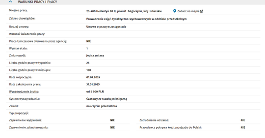 NAUCZYCIEL PRZEDSZKOLA
