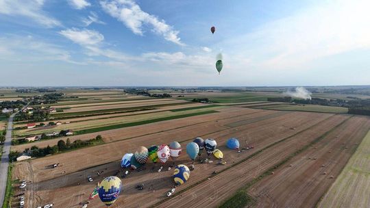 Balony opanowały Nałęczów
