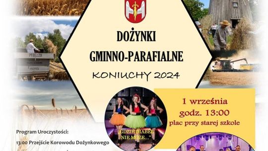 Dożynki gminno-parafialne w Koniuchach