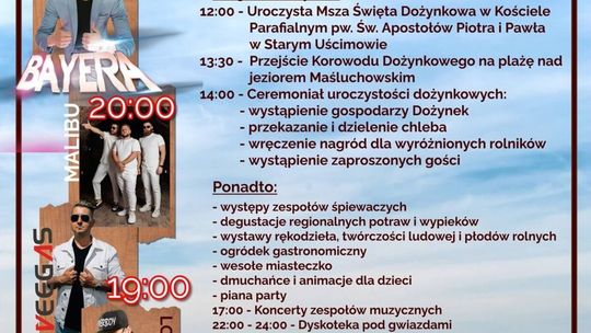 Dożynki gminno-parafialne w Uścimowie
