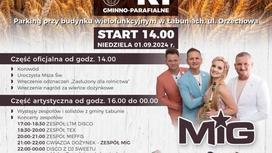 Dożynki gminno-parafialne w Łabuniach