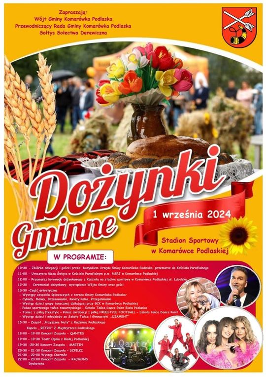 Dożynki gminne w Komarówce Podlaskiej