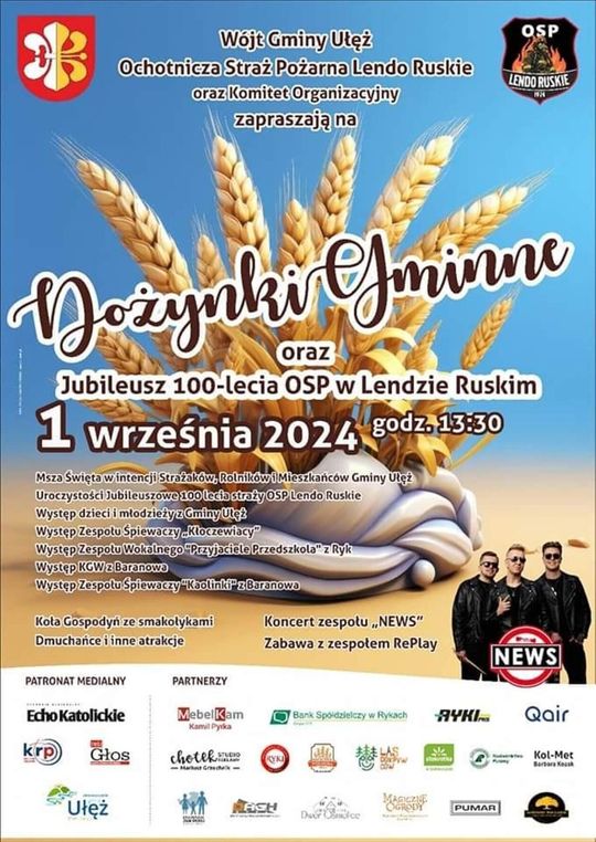 Dożynki gminy Ułęż