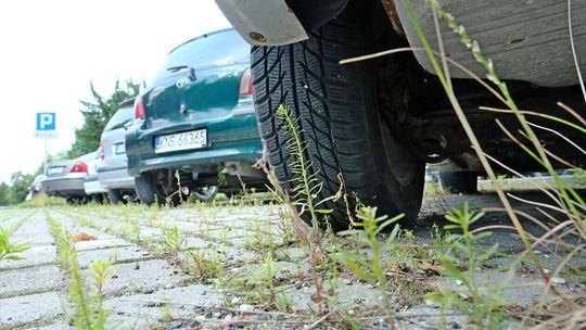 Parking przy ulicy Borelowskiego