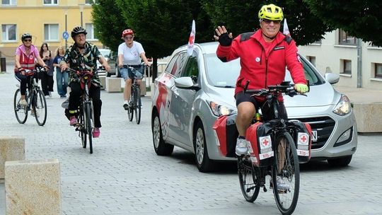 Janusz Kobyłka ambasador podróży charytatywnej lubelskiego oddziału PCK