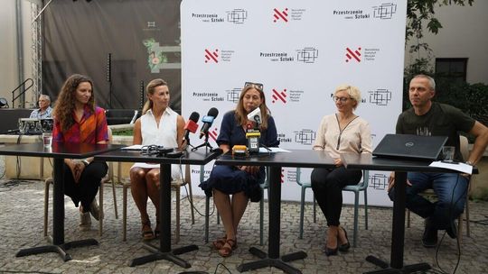 Konferencja prasowa Przestrzenie sztuki- taniec Konferencja prasowa Przestrzenie sztuki- taniec