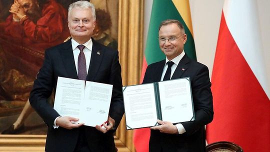 Wizyta prezydenta RP Andrzeja Dudy oraz Prezydenta Republiki Litewskiej Gitanasa Nausėda w Lublinie Wizyta prezydenta RP Andrzeja Dudy oraz Prezydenta Republiki Litewskiej Gitanasa Nausėda w Lublinie
