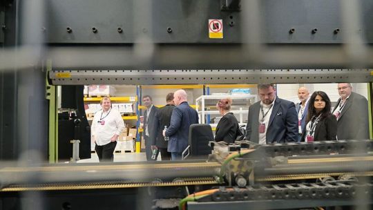 Otwarcie fabryki oświetlenia Trilux w Świdniku