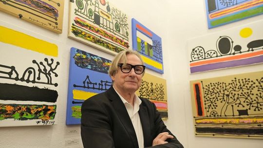 Wernisaż wystawy Andrzeja Fogtta pt Niebo nad Kuraszewem