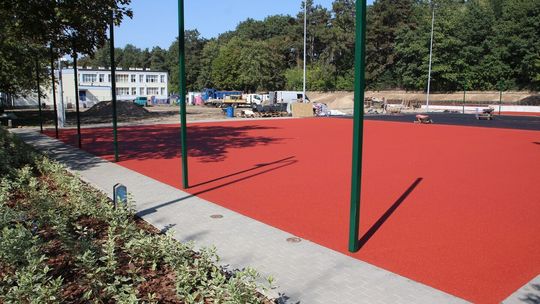 Budowa boisk przy SP nr 3 w Puławach