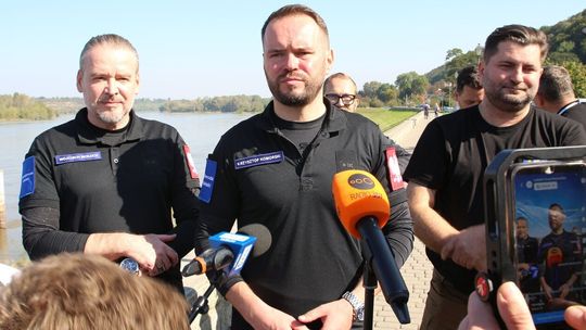 Konferencja wojewody w Kazimierzu Dolnym